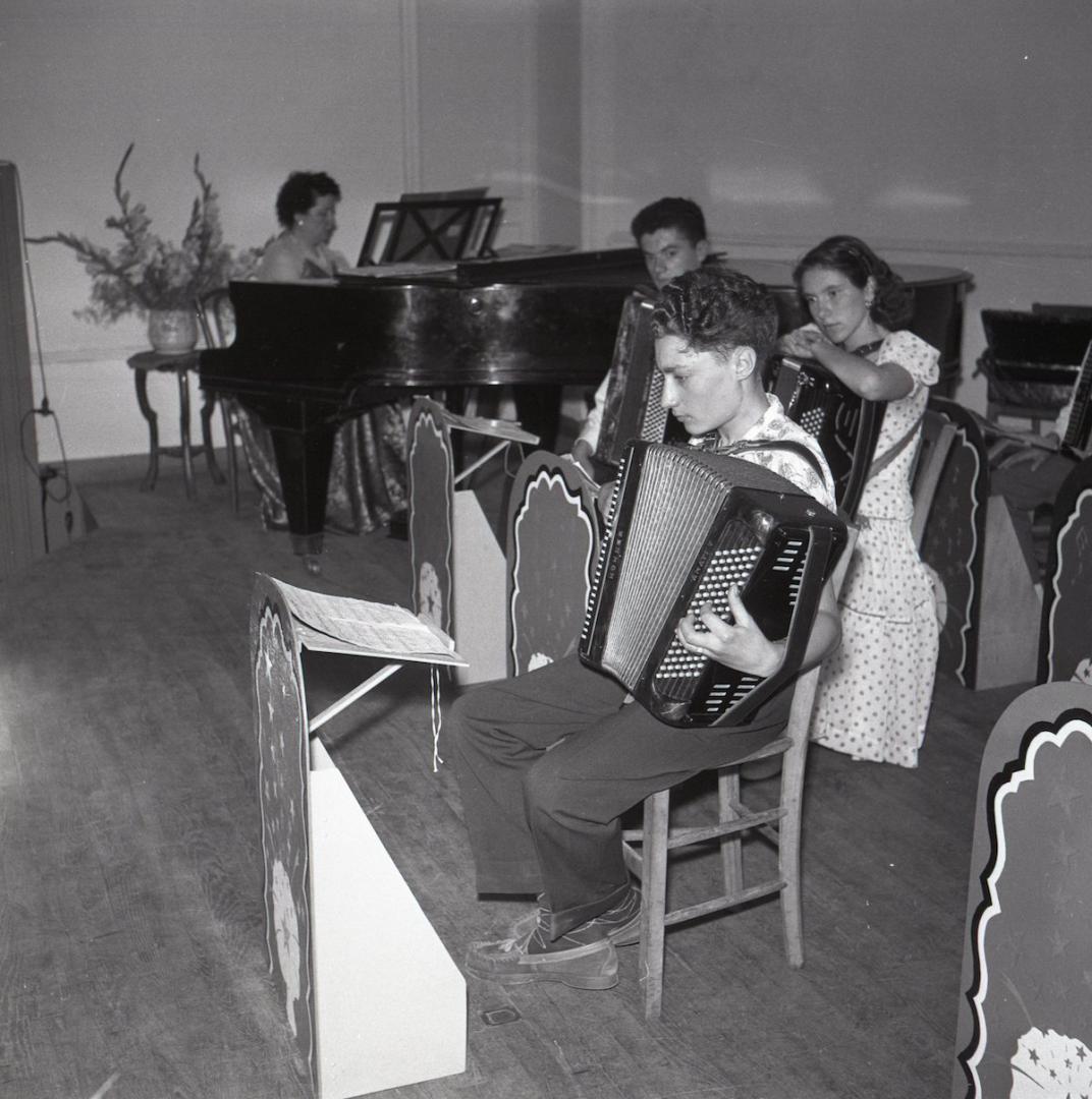 Récital d'accordéon des élèves de Lucie Lemaire.